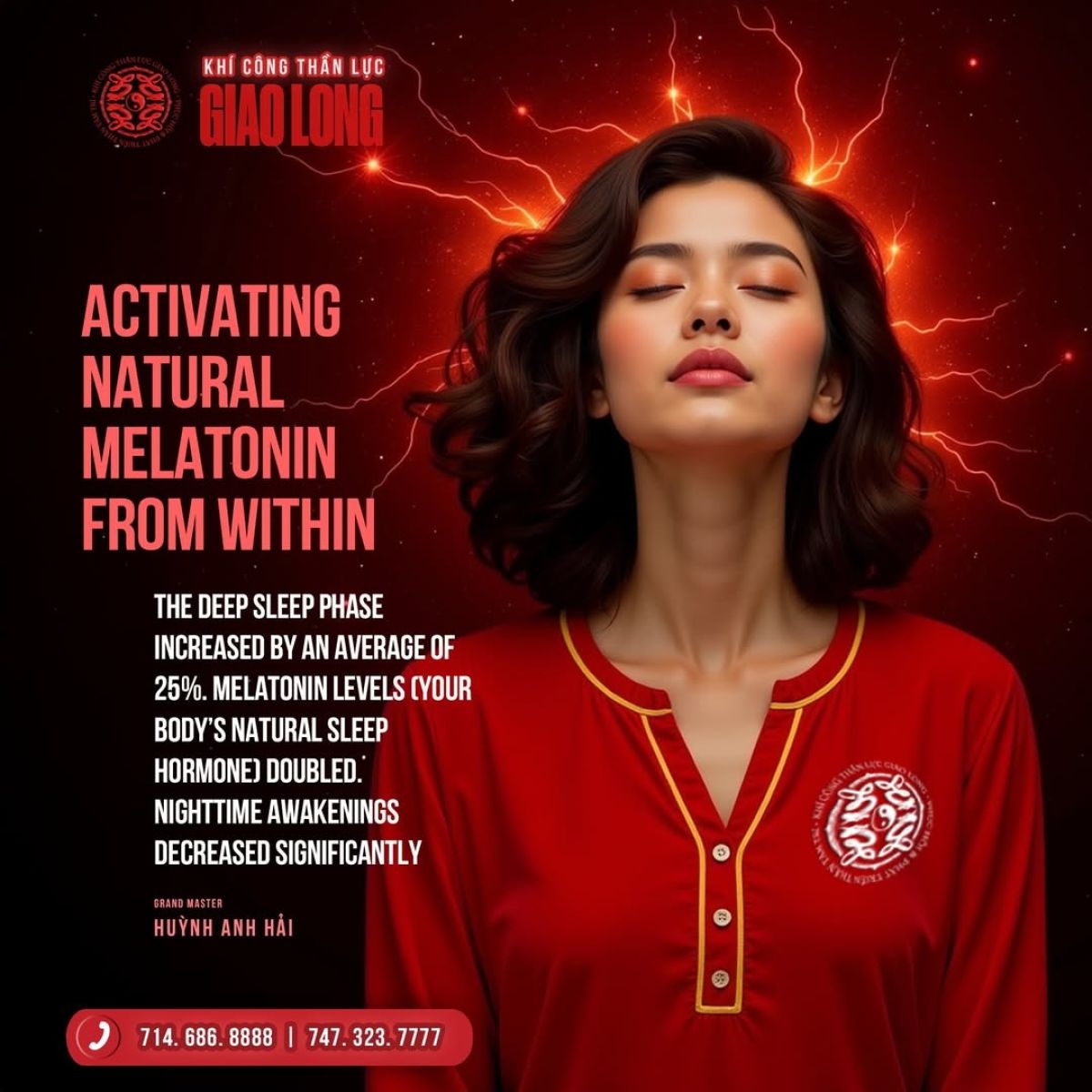 Khí Công &amp; giấc ngủ: Kích hoạt melatonin tự nhiên