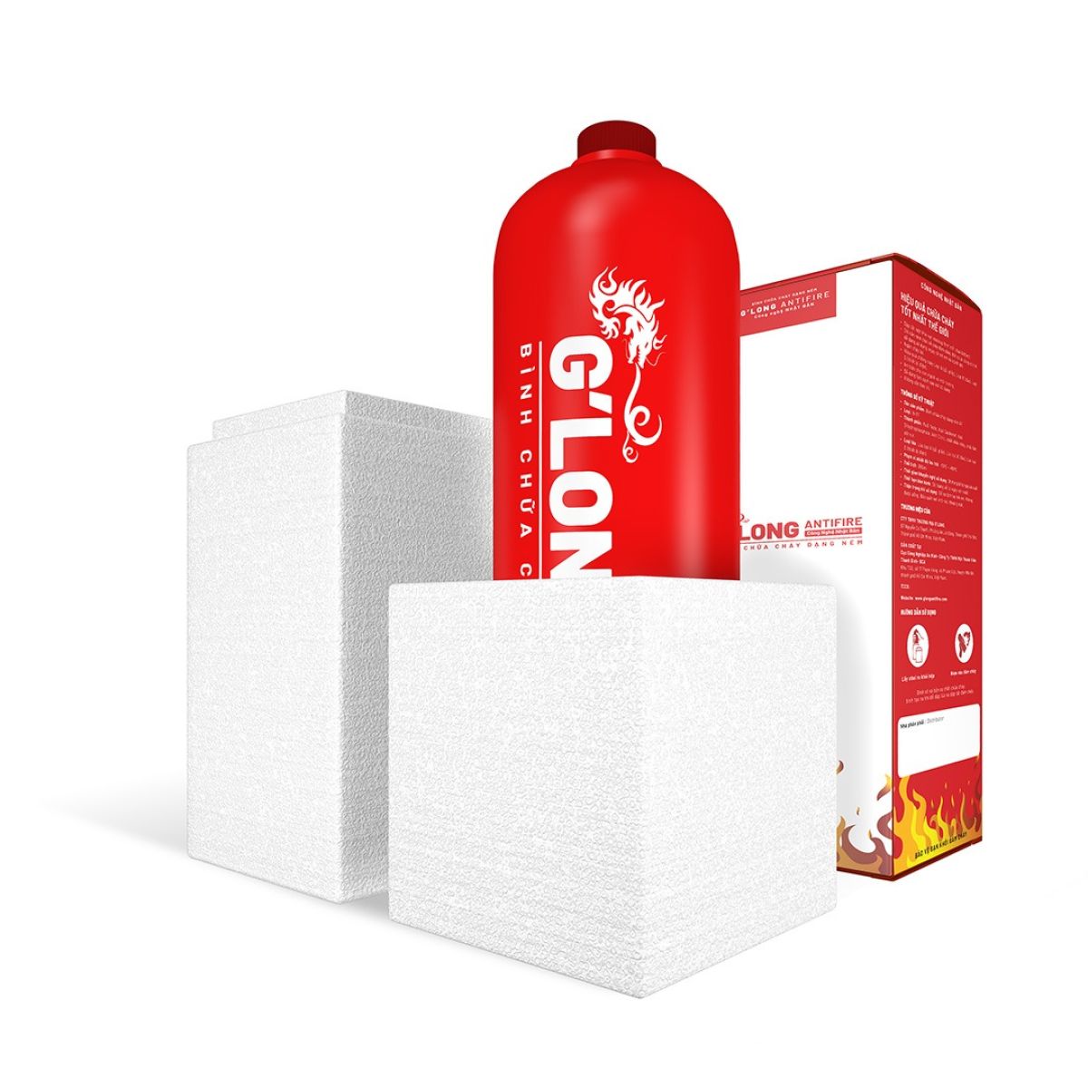 Bình chữa cháy dạng ném G’Long 680ml – Giải pháp an toàn hiện đại từ công nghệ Nhật Bản