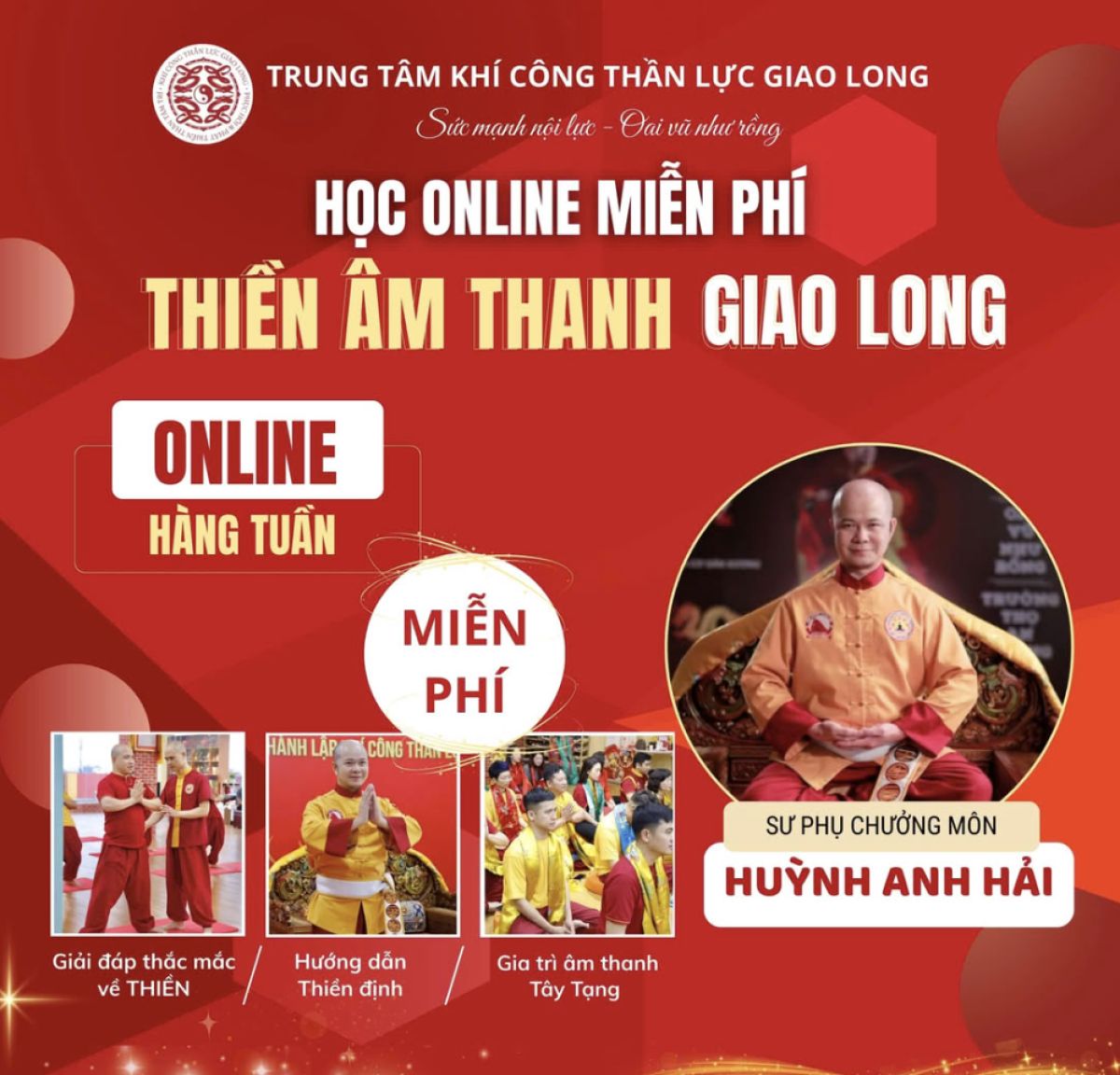 Thiền âm thanh Tây Tạng – Hành trình chữa lành và tĩnh tâm miễn phí cùng Sư phụ Huỳnh Anh Hải