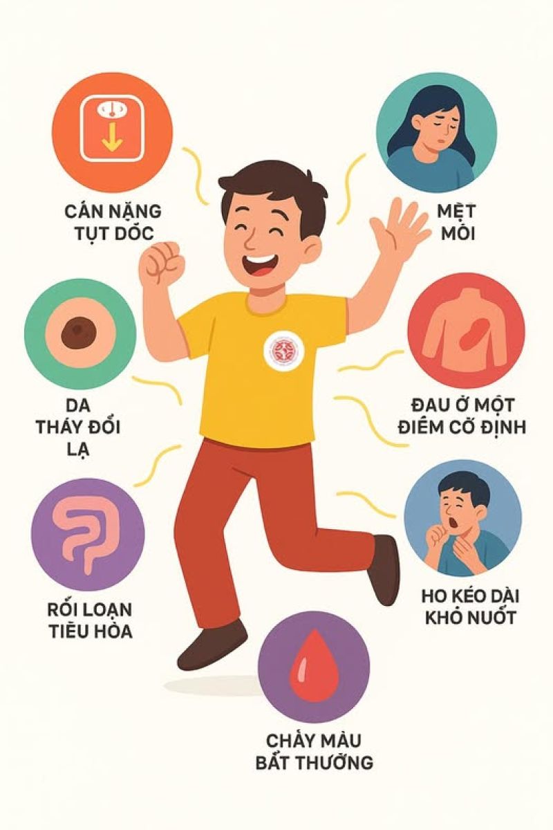 Bảy dấu hiệu &acirc;m thầm cảnh b&aacute;o ung thư v&agrave; l&yacute; do người tỉnh thức thường nhận ra sớm