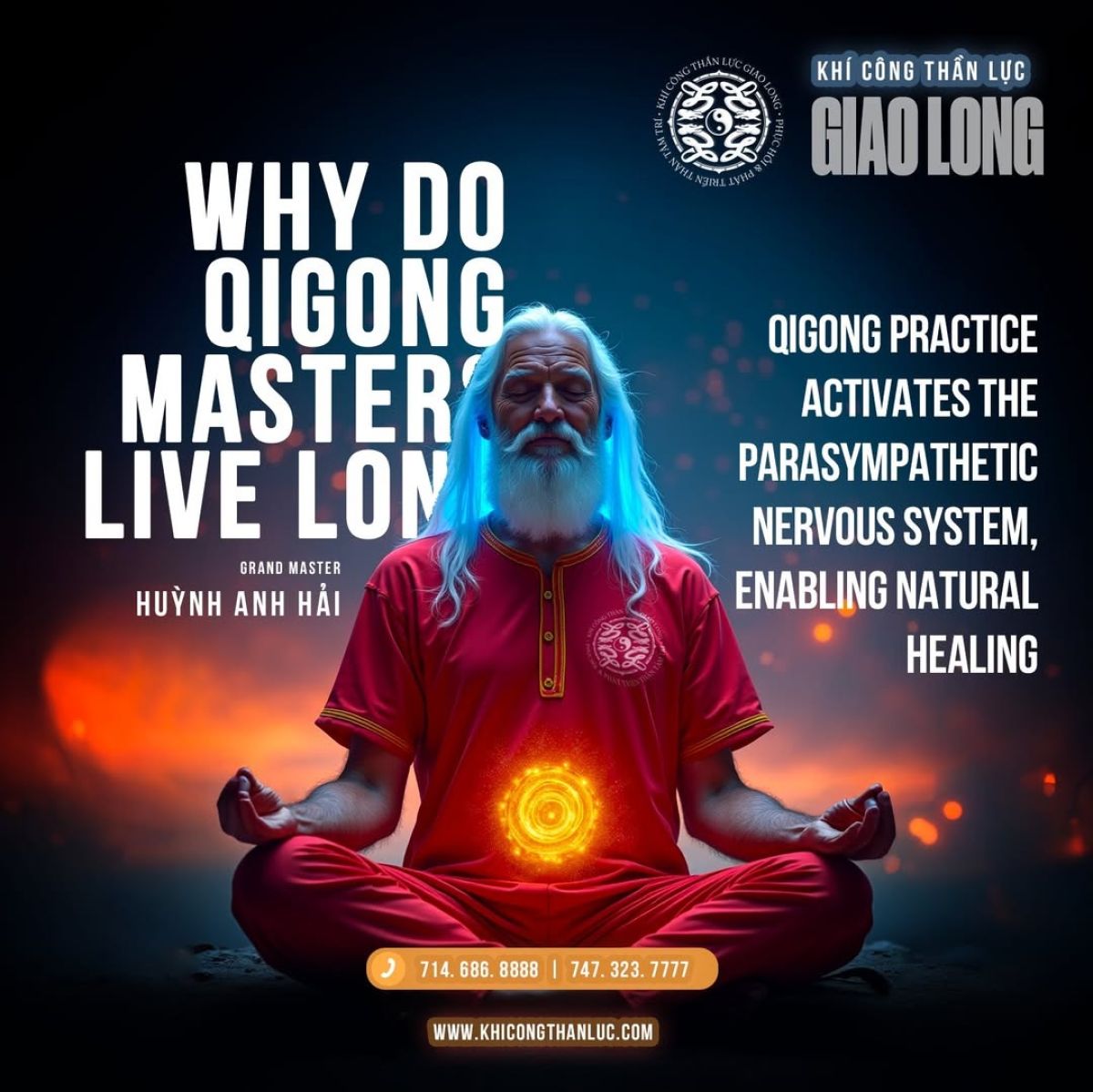 Vì sao các bậc thầy khí công sống thọ?