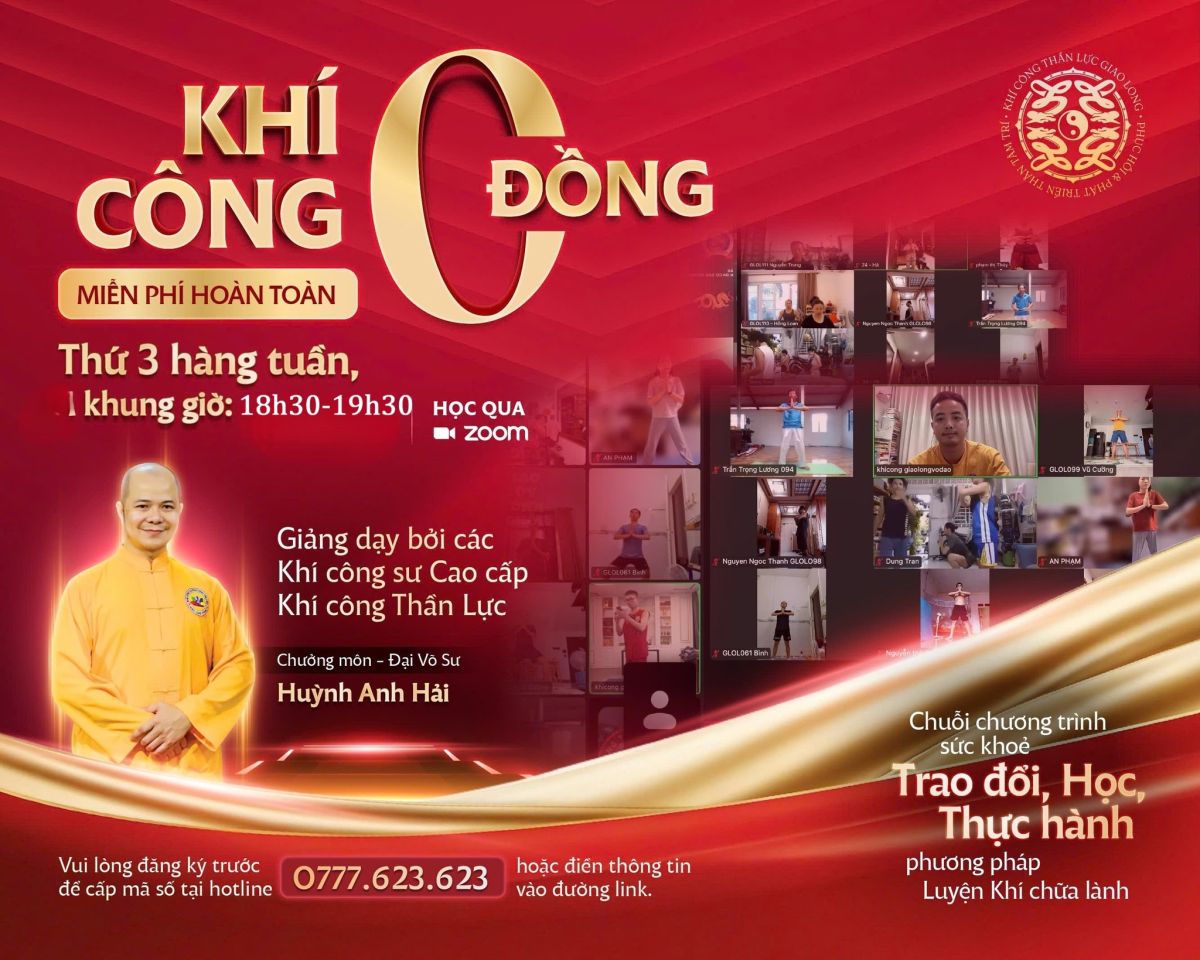 Buổi học trải nghiệm kh&iacute; c&ocirc;ng miễn ph&iacute; mang đến cơ hội cải thiện sức khỏe to&agrave;n diện